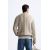 Zara Свитер с блоками цветов и косынкой , Цвет: Коричневый, Размер: M (US M), изображение 3