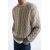 Zara Свитер с блоками цветов и косынкой , Цвет: Коричневый, Размер: M (US M), изображение 5