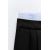 Zara Двухслойные брюки с контрастным поясом , Цвет: Черный, Размер: XS, изображение 6