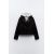 Zara Укороченная куртка съемный капюшон , Цвет: Черный, Размер: S, изображение 3