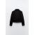 Zara Укороченный пиджак из смесовой шерсти , Цвет: Черный, Размер: XS, изображение 4