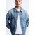Zara Джинсовая рубашка с карманами , Цвет: Синий, Размер: L (US L), изображение 6