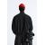 Zara Джинсовая свитшот с кожанным замком , Цвет: Черный, Размер: XL (US XL), изображение 3