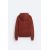 Zara Худи из трикотажа с текстурой искусственного меха , Цвет: Красный, Размер: S (US S), изображение 7