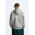 Zara Джинсовая куртка с капюшоном , Цвет: Серый, Размер: XL (US XL), изображение 3