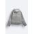 Zara Джинсовая куртка с капюшоном , Цвет: Серый, Размер: XL (US XL), изображение 8