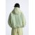 Zara Джинсовая куртка с эффектом overdyed , Цвет: Зеленый, Размер: S (US S), изображение 3