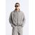 Zara Джинсовая куртка с фигурными складками , Цвет: Серый, Размер: S (US S), изображение 2