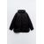 Zara Пуховая куртка с капюшоном , Цвет: Черный, Размер: M, изображение 4