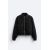 Zara Джинсовая куртка с простежкой , Цвет: Черный, Размер: S (US S), изображение 7