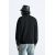 Zara Мягкий свитер с высоким воротником , Цвет: Черный, Размер: S (US S), изображение 3