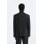 Zara Прямой костюмный пиджак , Цвет: Черный, Размер: EU 54 (US 44), изображение 3