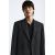 Zara Прямой костюмный пиджак , Цвет: Черный, Размер: EU 54 (US 44), изображение 5