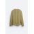 Zara Текстурированный свитер с открытым вязанием , Цвет: Хаки, Размер: M (US M), изображение 7