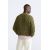 Zara Текстурированный свитер , Цвет: Зеленый, Размер: M (US M), изображение 3