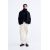 Zara Кардиган из шерстяной смеси в оверсайзе с v-образным вырезом, Цвет: Черный, Размер: L-XL (US L-XL)