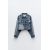 Zara Куртка из денима z1975 cropped patchwork , Цвет: Синий, Размер: XS, изображение 3