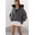 Zara Куртка-бомбер zw collection с отстёгивающимся деталем , Цвет: Серый, Размер: XS-S, изображение 2