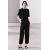 Zara Брюки средней посадки zw collection carrot-fit с маленькими складками , Цвет: Черный, Размер: XS