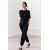 Zara Брюки средней посадки zw collection carrot-fit с маленькими складками , Цвет: Черный, Размер: XS, изображение 2