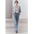 Zara Куртка с круглым воротником и длинными рукавами, Цвет: Металлик, Размер: XS