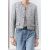 Zara Куртка с круглым воротником и длинными рукавами, Цвет: Металлик, Размер: XS, изображение 2