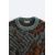 Zara Абстрактный жаккардовый свитер , Цвет: Серый, Размер: XL (US XL), изображение 8