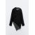 Zara Асимметричный вязаный топ , Цвет: Черный, Размер: M, изображение 4