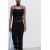 Zara Морковные брюки со специальной посадкой на талии , Цвет: Черный, Размер: XS, изображение 3