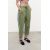 Zara Брюки с морковкой и эластичным поясом , Цвет: Зеленый, Размер: XS, изображение 2