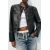 Zara Куртка с эффектом стареной кожи , Цвет: Коричневый, Размер: XS, изображение 4