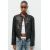 Zara Куртка с эффектом стареной кожи , Цвет: Коричневый, Размер: XS, изображение 6