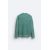 Zara Джемпер с эффектом потертости из текстурированного хлопкового трикотажа, Цвет: Зеленый, Размер: M (US M), изображение 7