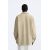 Zara Куртка-рубашка из кожи - лимитированное издание , Цвет: Бежевый, Размер: M (US M), изображение 4