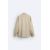 Zara Куртка-рубашка из кожи - лимитированное издание , Цвет: Бежевый, Размер: M (US M), изображение 9