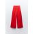 Zara Широкие брюки с вытачками , Цвет: Красный, Размер: XL, изображение 6