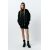 Zara   оверсайз ньютоновскую куртку-бомбер , Цвет: Черный, Размер: S