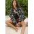 Zara Распечатанная стёганая куртка , Цвет: multicolor, Размер: XS