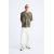 Zara Разворотная трикотажная футболка , Цвет: Коричневый, Размер: S (US S)