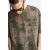 Zara Разворотная трикотажная футболка , Цвет: Коричневый, Размер: S (US S), изображение 6