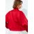 Zara Куртка из атласа с контрастной окантовкой , Цвет: Красный, Размер: XS, изображение 6