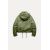 Zara Парка серии zw collection cropped parka , Цвет: Зеленый, Размер: L, изображение 2