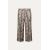 Zara Женские брюки из коллекции zw collection с вышивкой, Цвет: Коричневый, Размер: XS, изображение 4