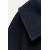 Zara Короткое пальто из спиннинга шерстяной смеси, Цвет: Синий, Размер: L, изображение 4