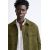 Zara Рубашка с текстурой букле , Цвет: Зеленый, Размер: S (US S), изображение 2