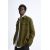 Zara Рубашка с текстурой букле , Цвет: Зеленый, Размер: S (US S), изображение 6