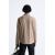 Zara Комфортная рубашка-оверштан с карманами , Цвет: Коричневый, Размер: S (US S), изображение 3