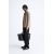 Zara Комфортная рубашка-оверштан с карманами , Цвет: Коричневый, Размер: S (US S), изображение 4