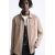 Zara Комфортная рубашка-оверштан с карманами , Цвет: Коричневый, Размер: S (US S), изображение 5