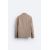 Zara Комфортная рубашка-оверштан с карманами , Цвет: Коричневый, Размер: S (US S), изображение 8